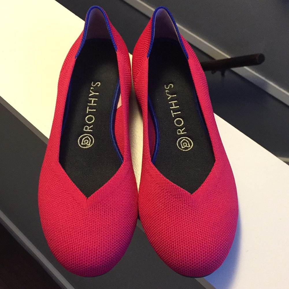 Hot Pink Heel Stripe Rothys